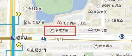 京龙大厦地图